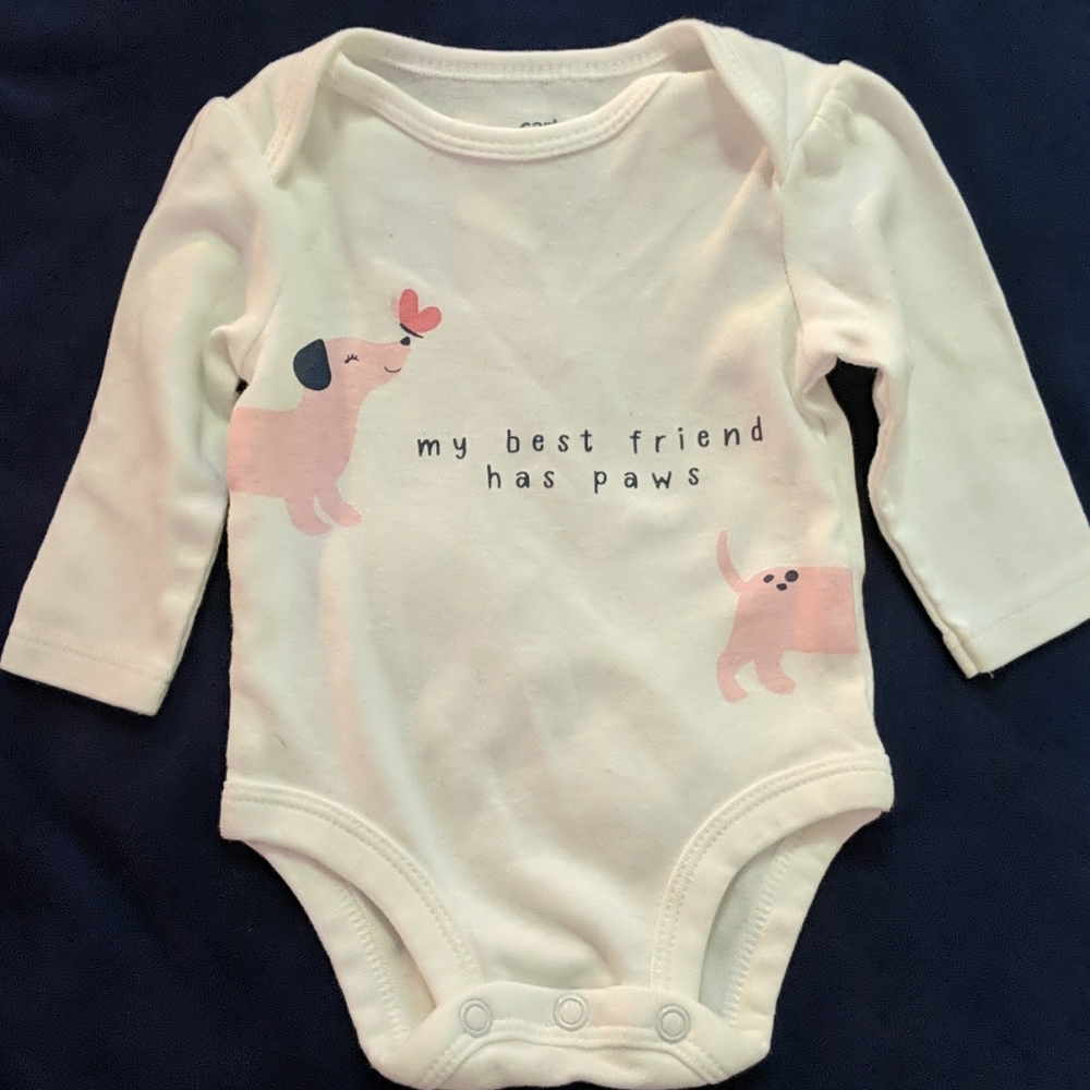 Carter's Newborn long sleeve onesie